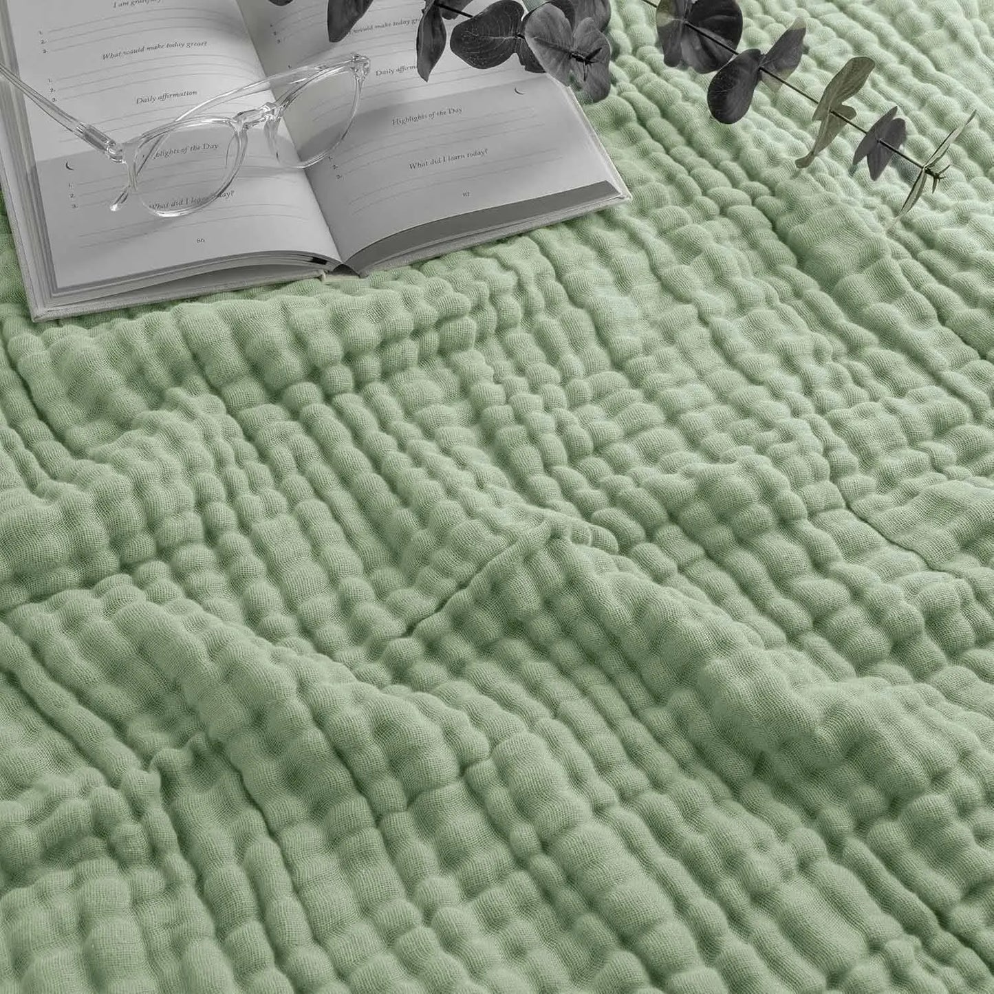 Couverture en mousseline de coton