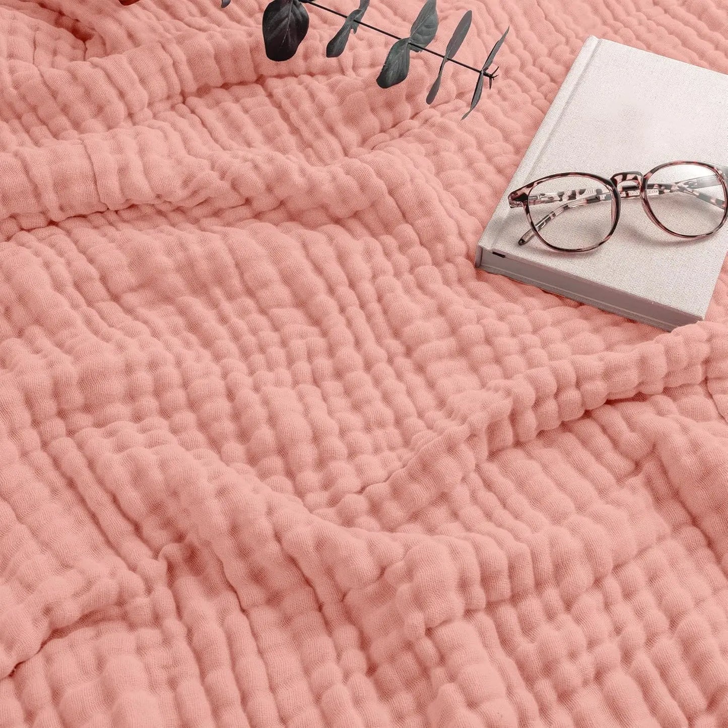 Couverture en mousseline de coton