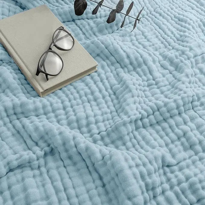 Couverture en mousseline de coton