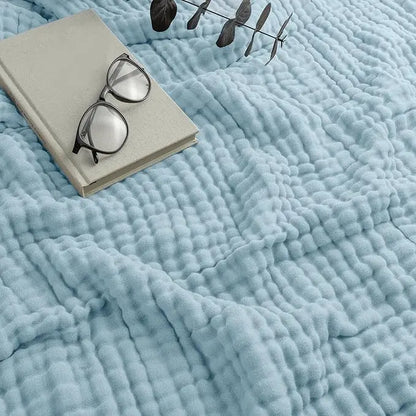 Couverture en mousseline de coton